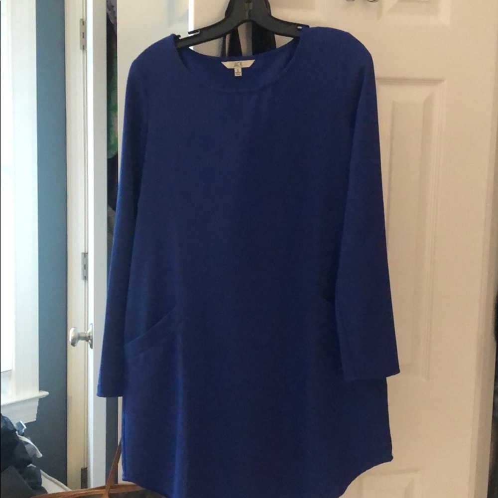 Jack blue shift dress